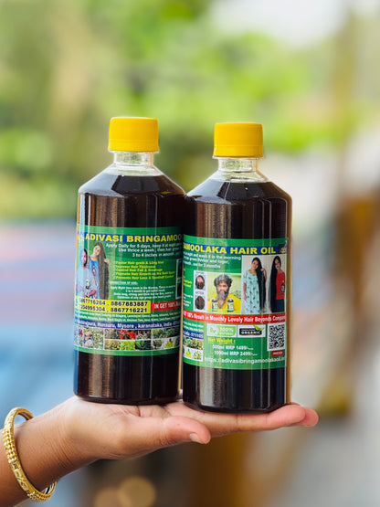 ADIVASI BRINGAMOOLAKA HAIR OIL 🍃